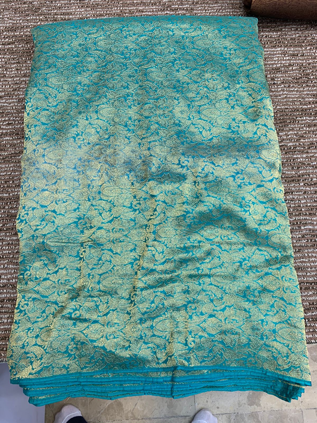 Banarsi khimkab fabric