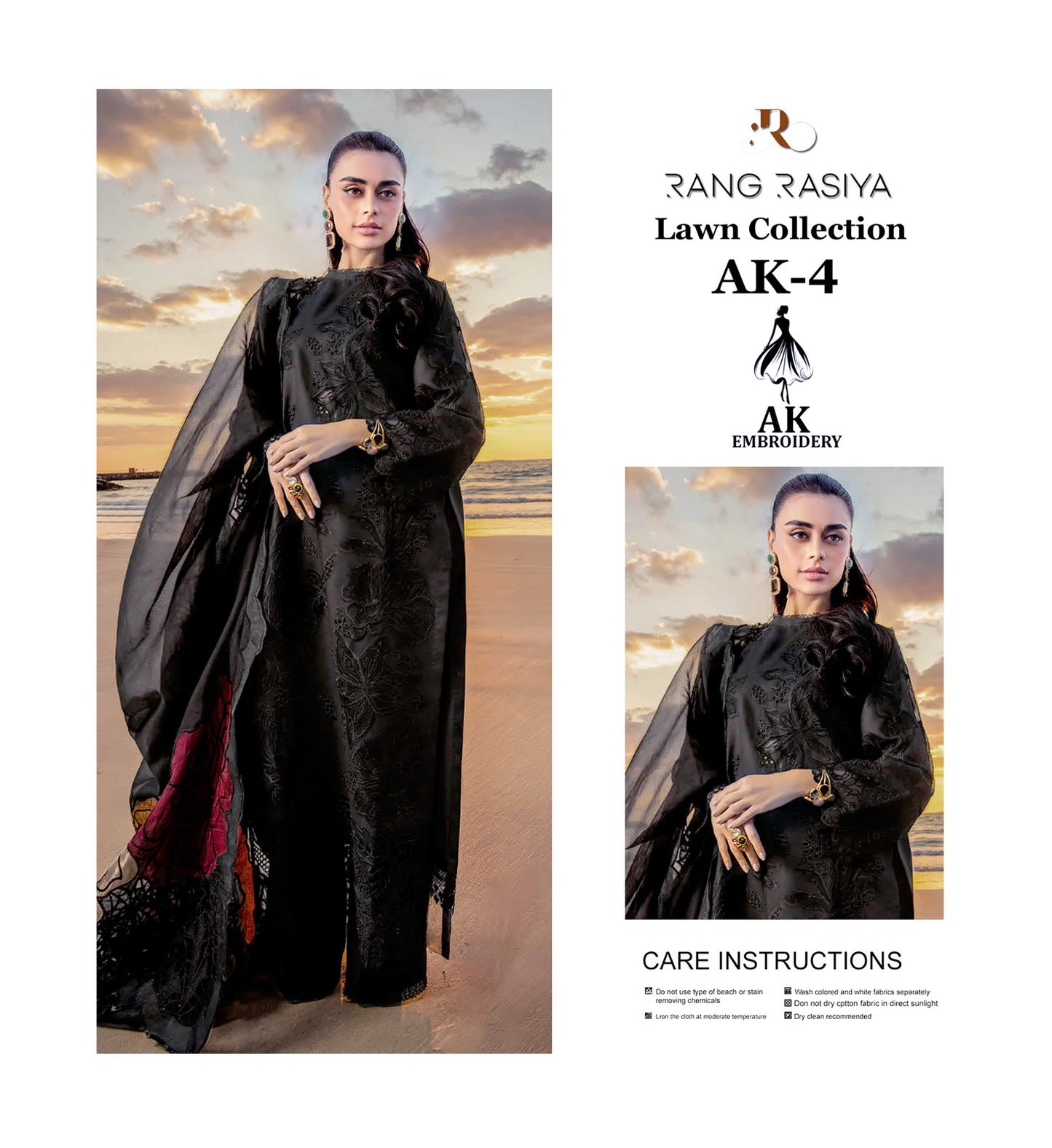 Rang Rasiya New Luxury Lawn 3 Piece