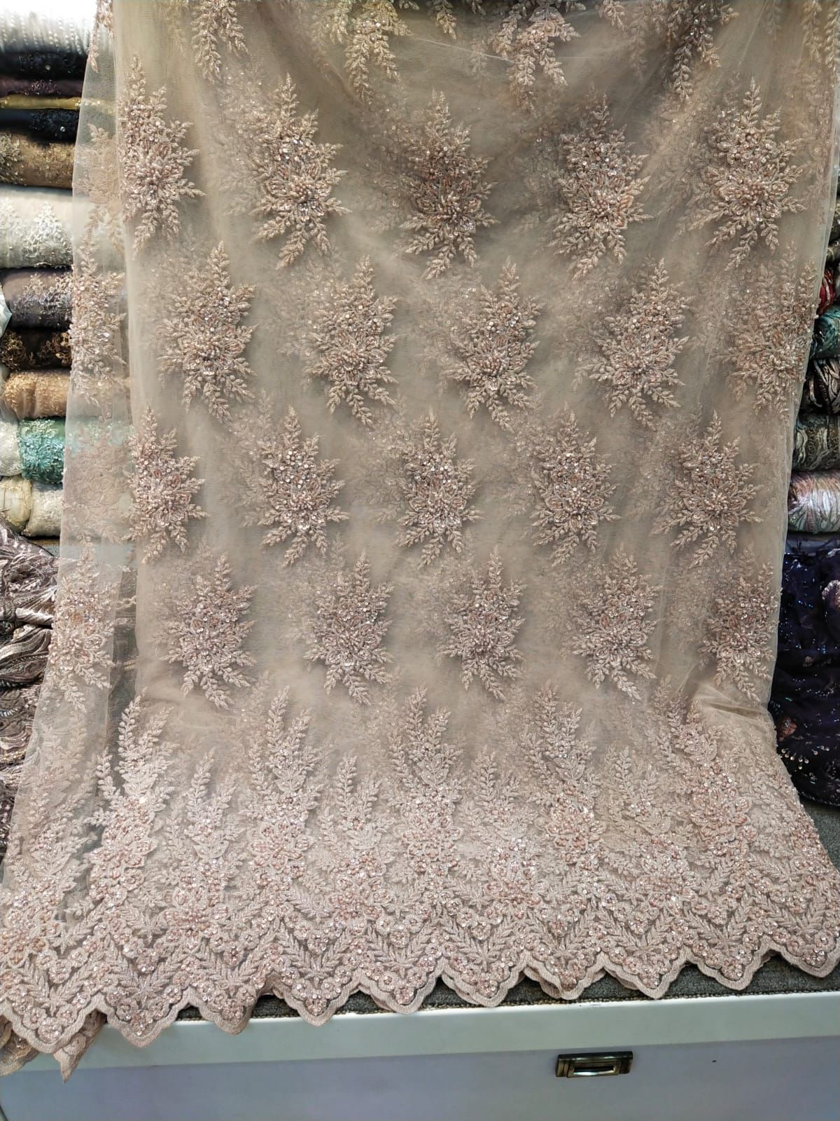 Net cutdana per yard 5000
