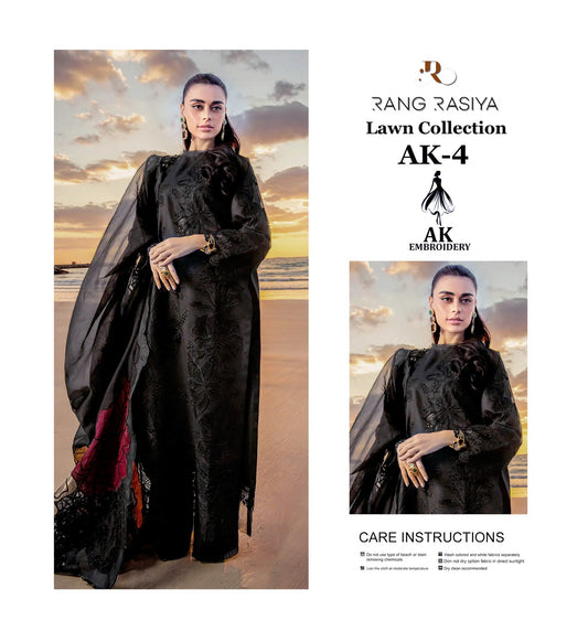 Rang Rasiya luxury Lawn 3 piece
