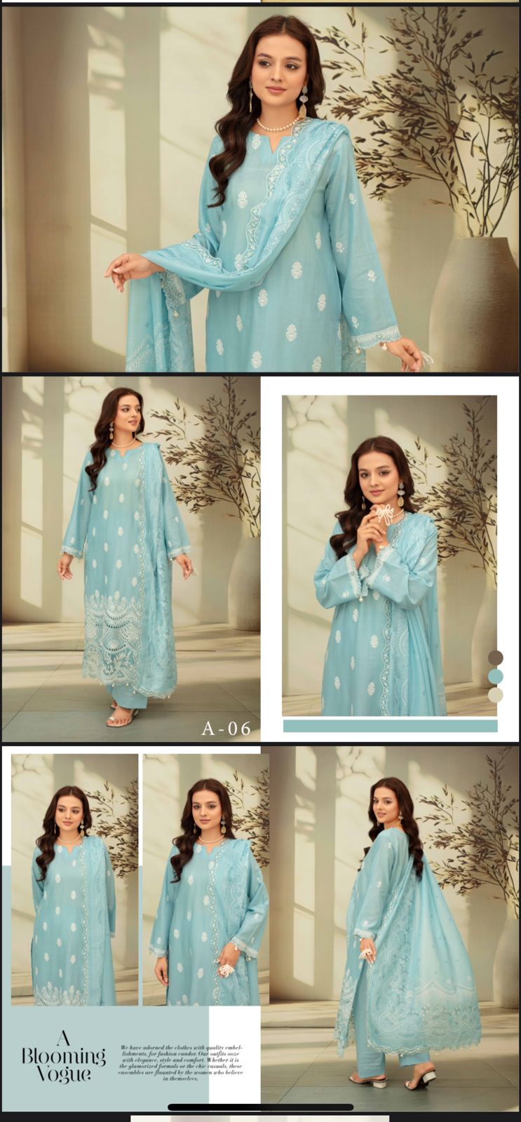 Gul Rukh new Festive lawn collection