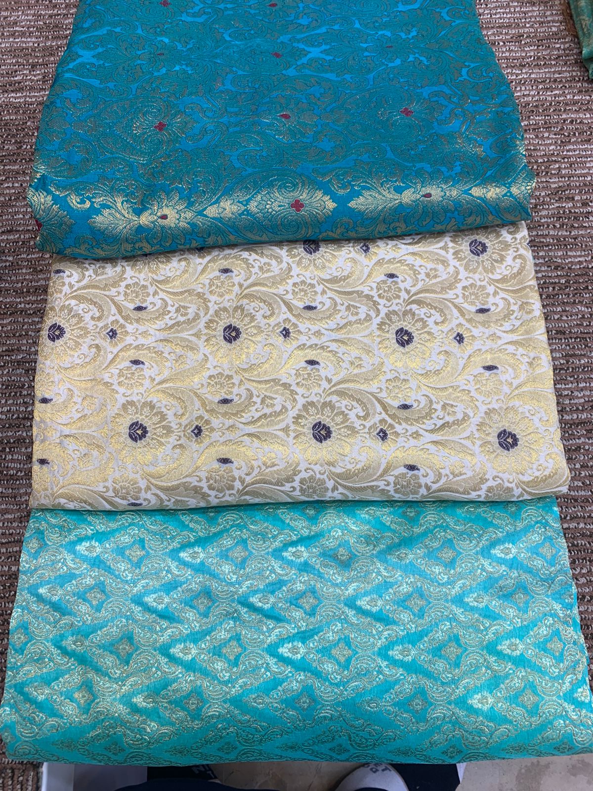 Banarsi khimkab fabric