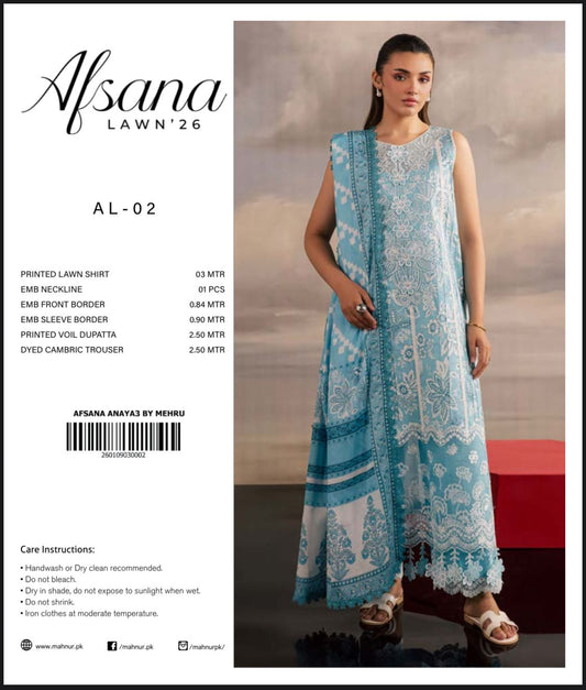Lawn Dress New Collection 2026