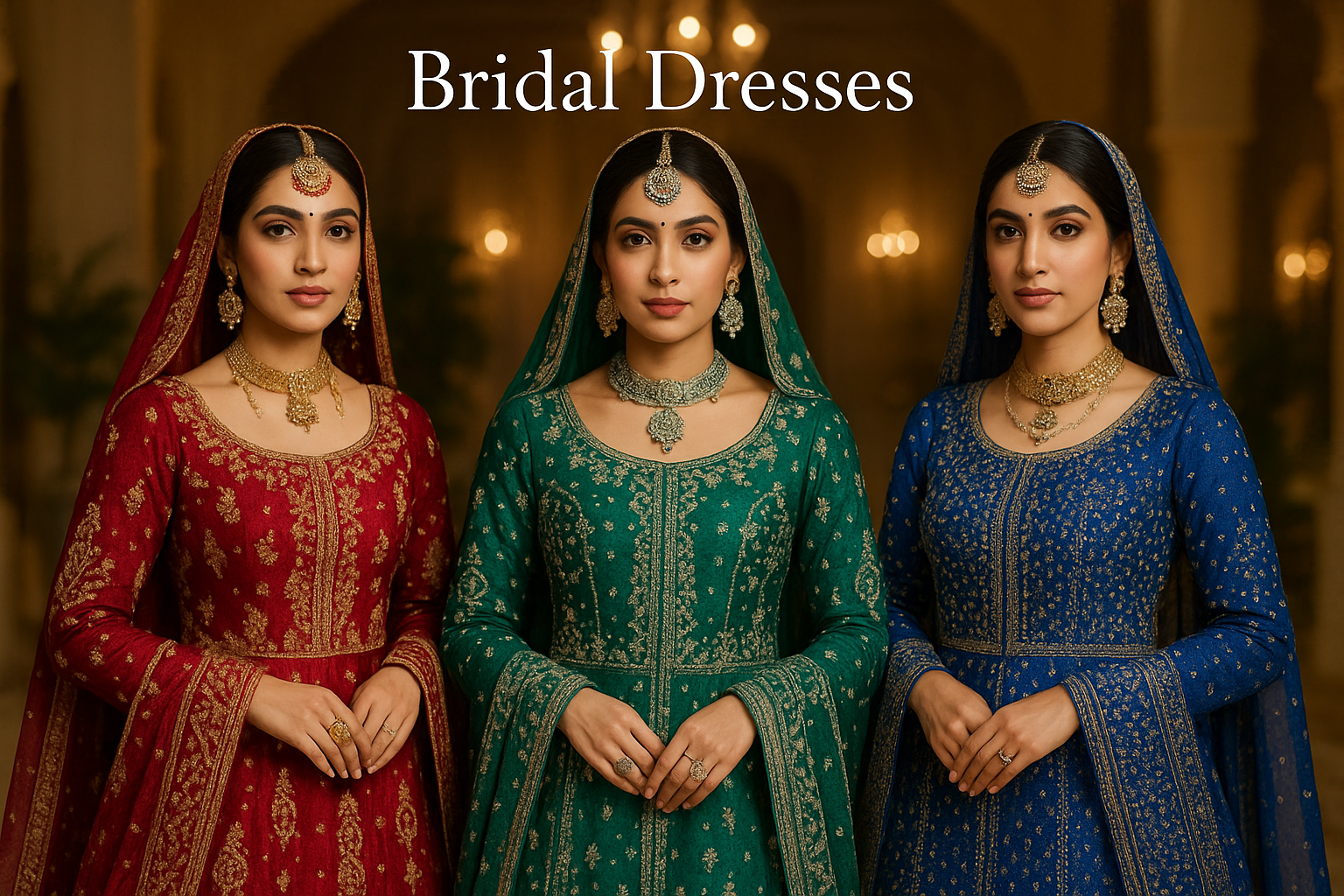 not over the image but center top and make a differnt image a standing girls 2 or 3 wearing pakistani bridal dress